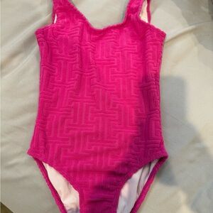 Kids Pink One Piece Swimsuit